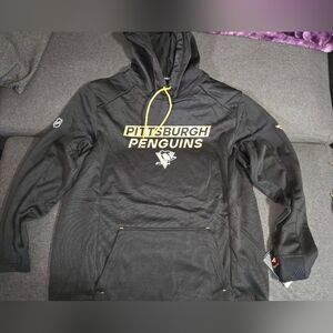 Fanatics Authentic Pro Pittsburgh Penguins Hoodie - NHL - XL - Black - NWT